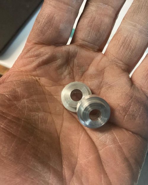 旋盤でパーツ作り２